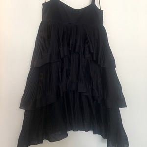 Navy Blue Layered Dress